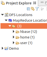 左侧没有DFS Locations，eclipse连接hadoop实现Map/Reduce
