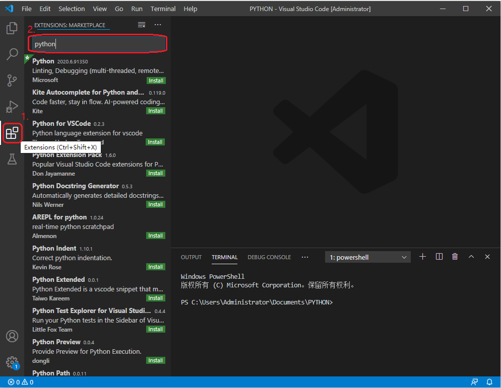 vscode python 安装调试环境（运行、调试）_vscode没有运行按钮-CSDN博客