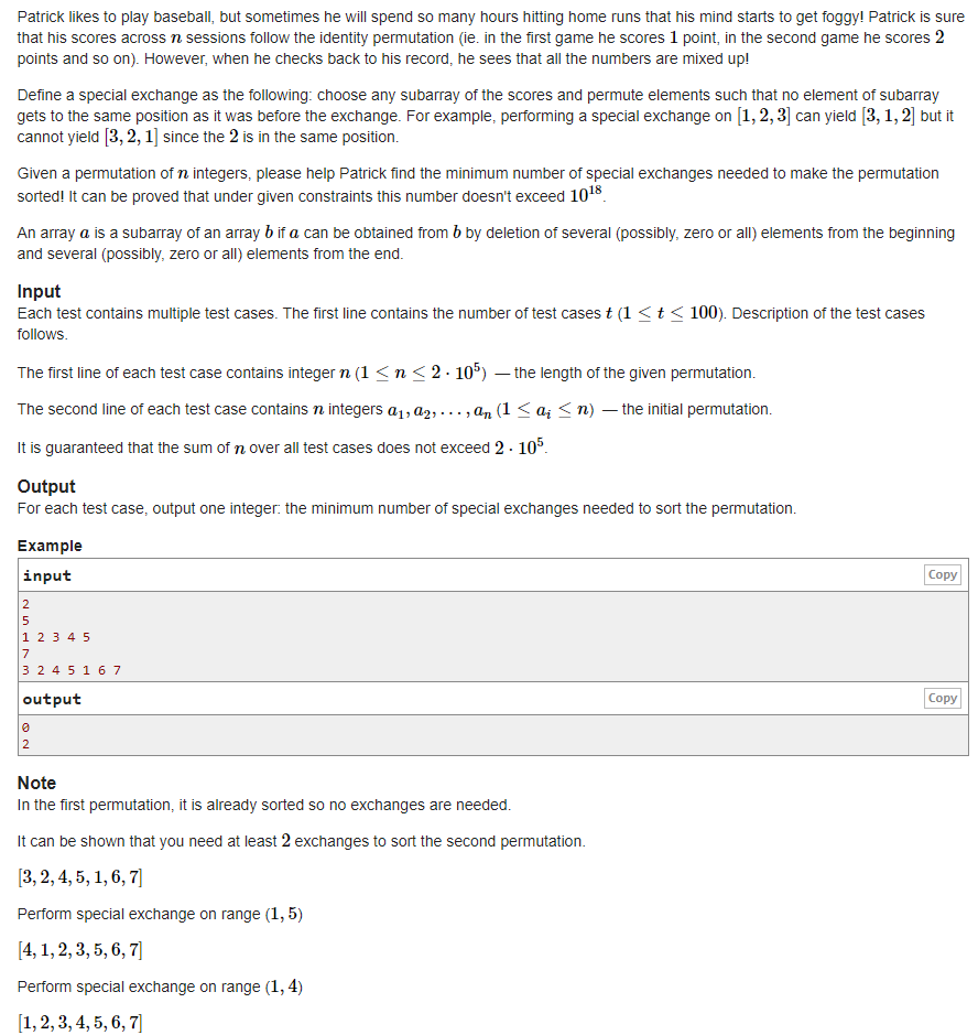 codeforces c. omkar and baseball round 655 div.2