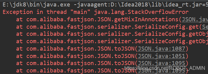 java Exception in thread “main“ java.lang.StackOverflowError 栈内存溢出 ...