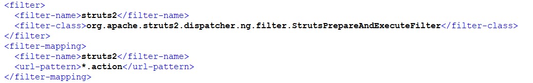 struts2中xml文件配置