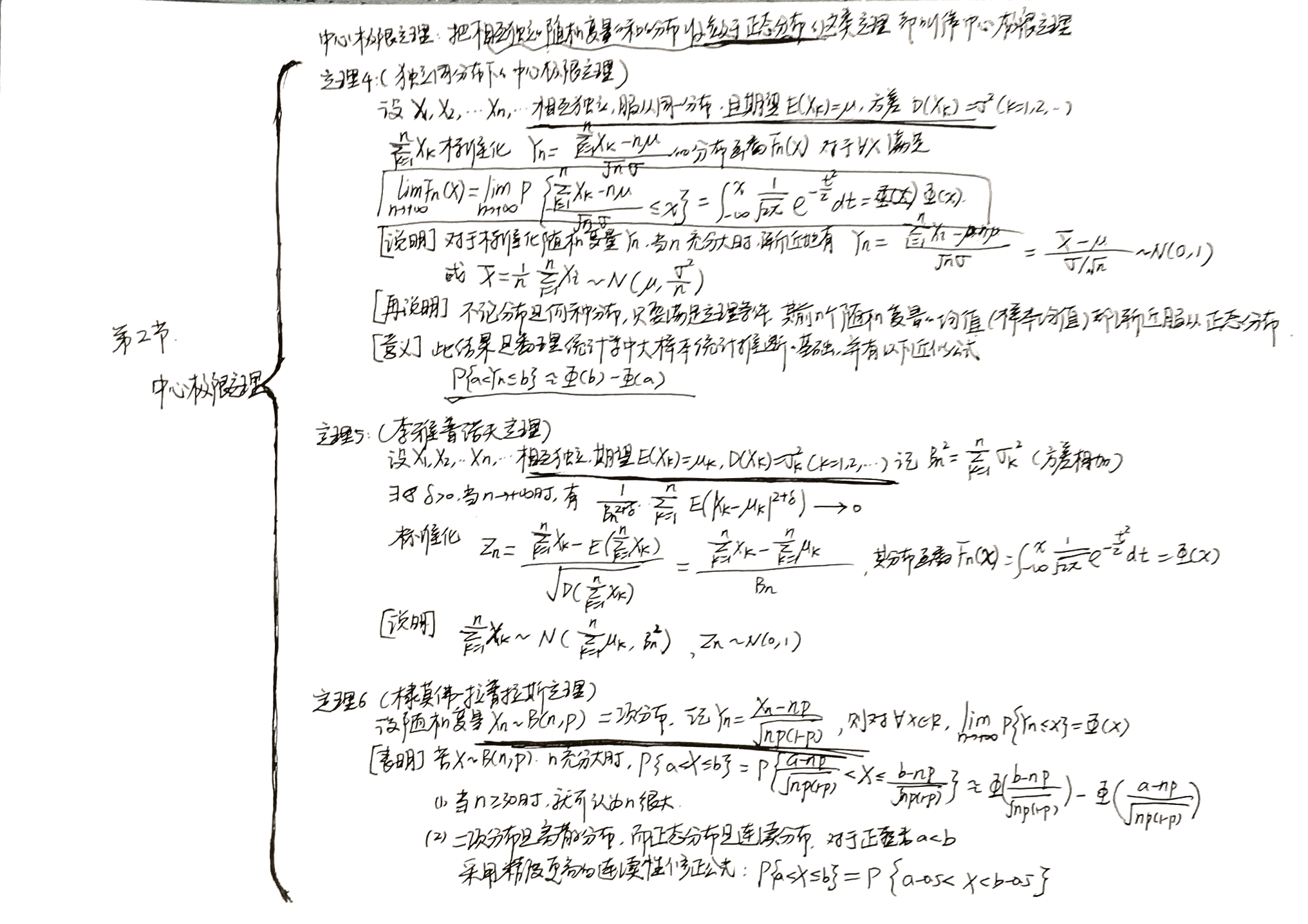 数理统计手写笔记_阿正的梦工坊-csdn博客_概率论与数理统计笔记手写