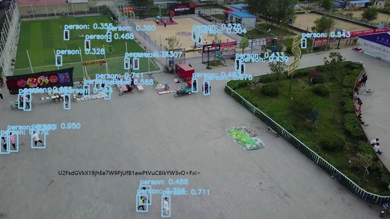 远距离小目标检测算法效果