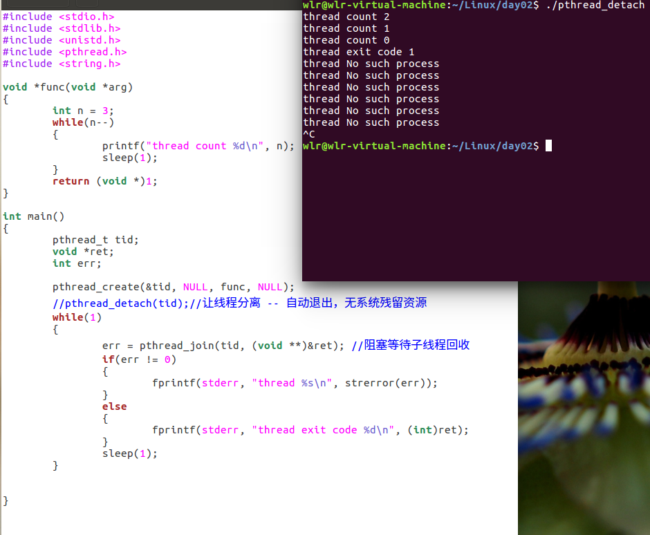 Linux系统编程之线程(二) 下_threaddetach failed invalid argumentCSDN博客