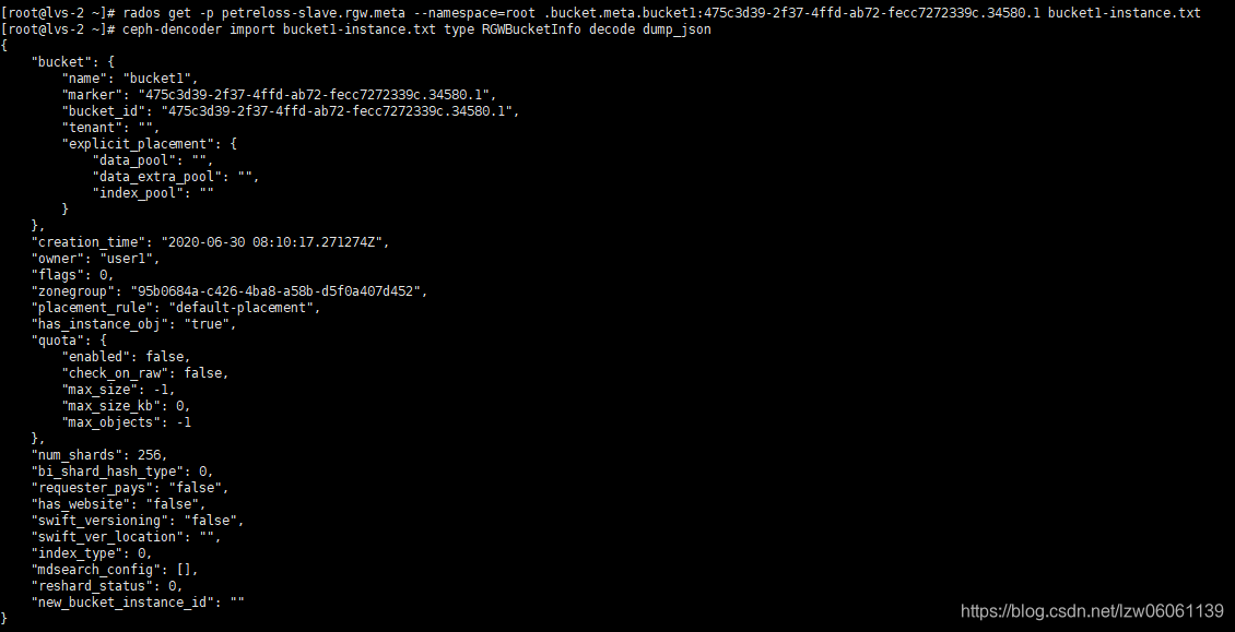Ceph rgw中的元数据组织形式及存储结构分析-CSDN博客