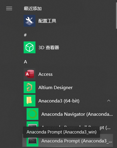 Anaconda Prompt