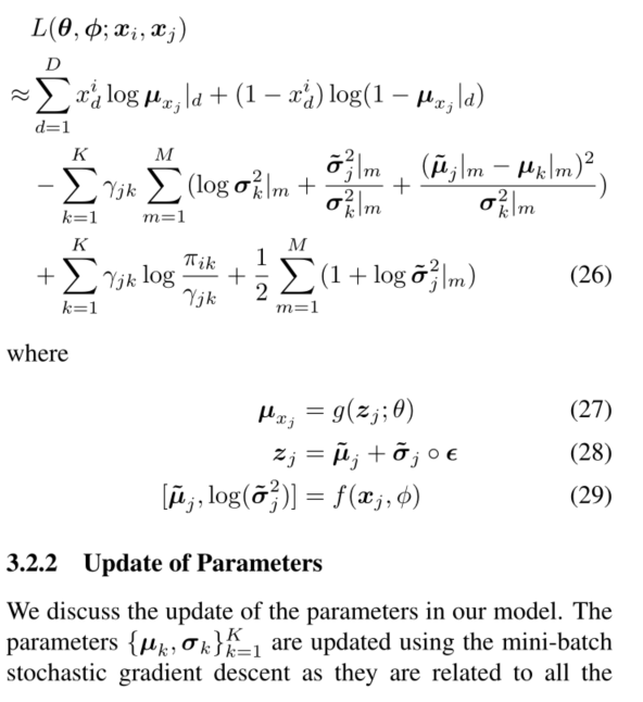 Deep Clustering by Gaussian Mixture Variational Autoencoders with Graph ...