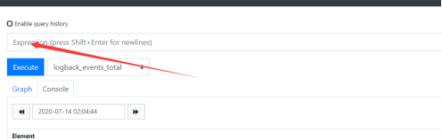 在第一个输入框可以输入PromQL查询语句，点击"Execute"运行即可查看结果。这里插入图片描述