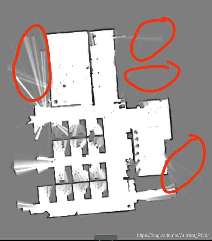 激光建图中存在的边缘噪声