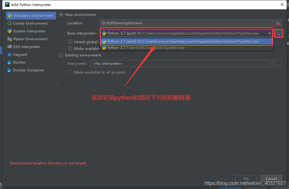 windows 命令行cmd安装python matplotlib模块后pycharm显示“ModuleNotFoundError: No ...