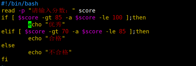 for循环:1)for((初始值;条件;步长控制))do命令序列done2)for 变量 in 变量do命令序列done#