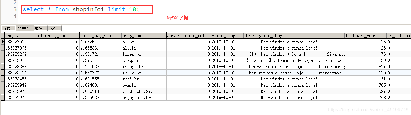 MySQL数据