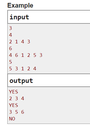 Codeforces A. Three Indices (思维 / 暴力遍历) (Round 91 Rated for Div.2)