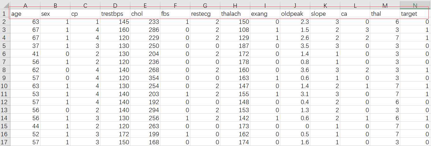 在excel中处理数据集