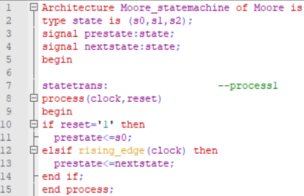 VHDL basics-state machine - Programmer Sought