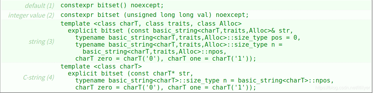 C++基础之bitset_c++ bitset-CSDN博客