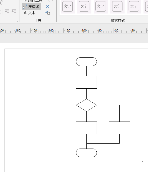 visio流程图画法教程图片