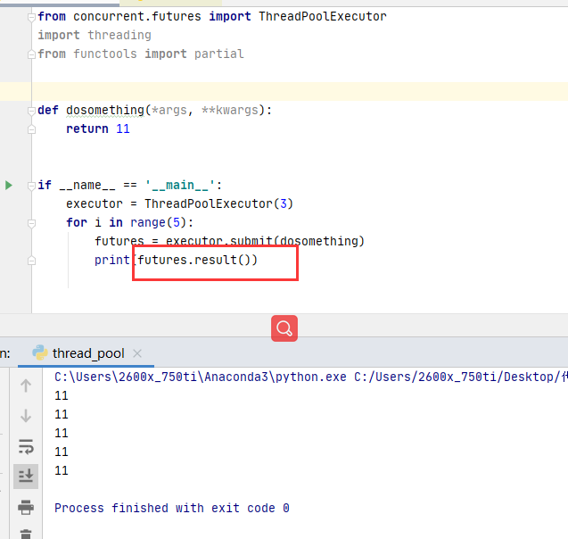 Python学习——ThreadPoolExecutor（线程池）_threadpoolexecutor Python-CSDN博客