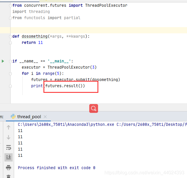 python学习——ThreadPoolExecutor(线程池)_threadpoolexecutor python-CSDN博客
