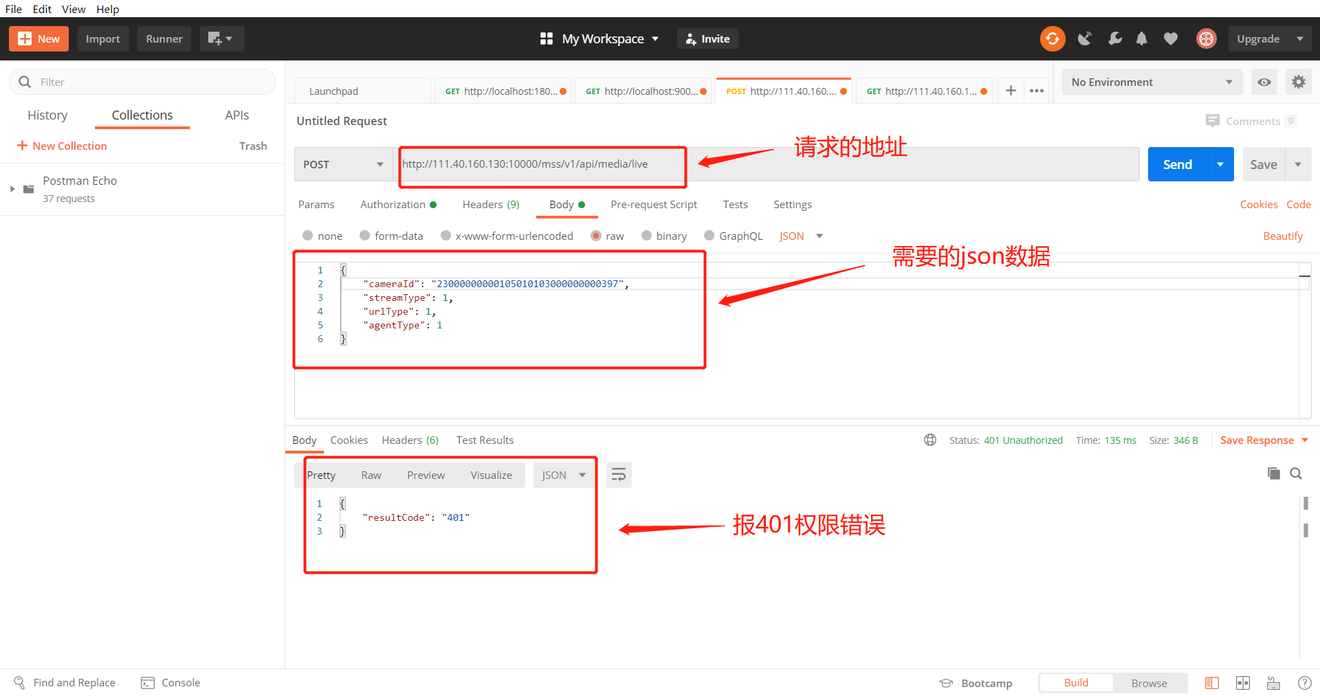 Postman Tests WebSocket Interface (with authentication) - Programmer Sought