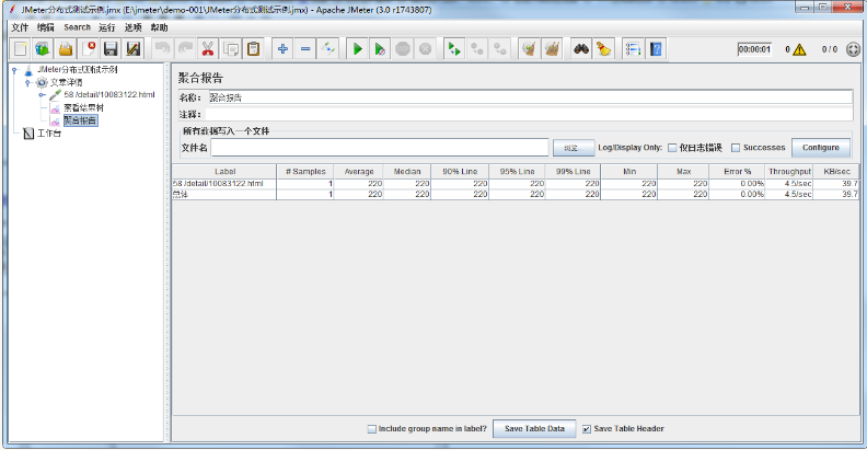 JMeter 命令行（非GUI）模式及分布式执行详解 