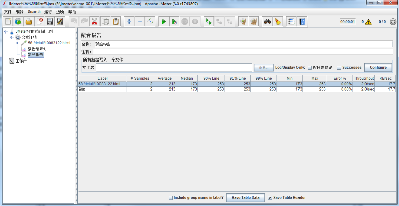 JMeter 命令行（非GUI）模式及分布式执行详解 