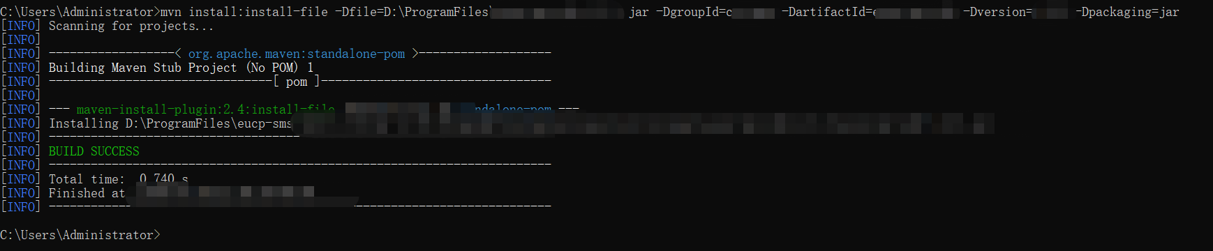 buildsuccess 就是执行成功