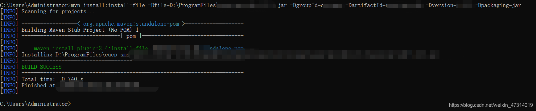 buildsuccess 就是执行成功