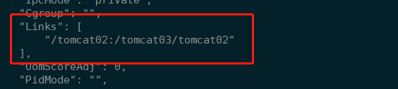 docker inspect tomcat02