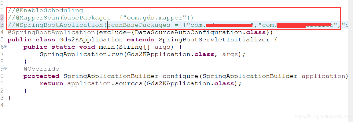 springboot通过数据库动态连接多数据库