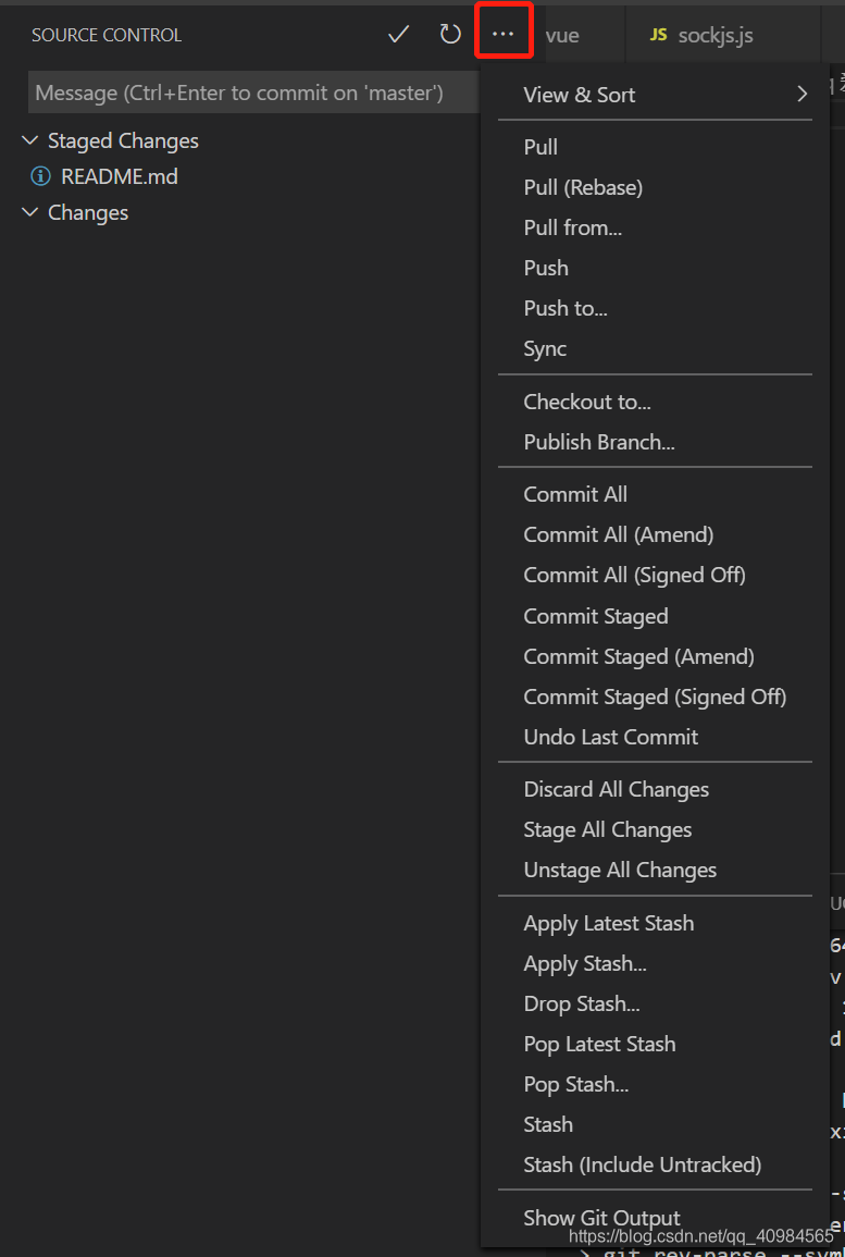 Git Vscode Staged Changes CSDN