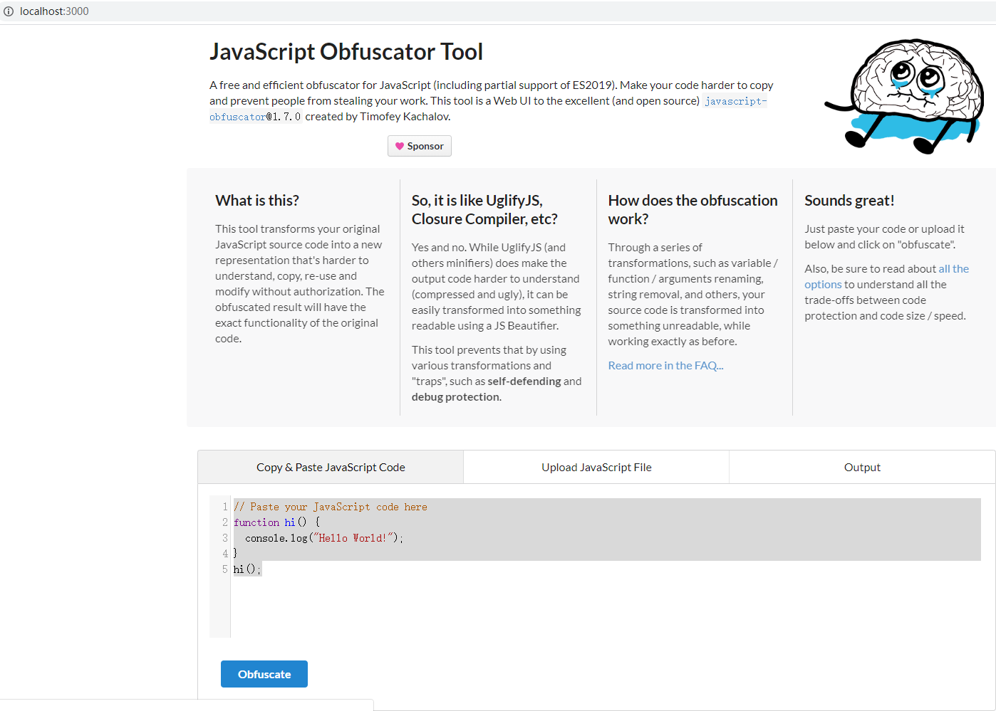 Windows部署javascript-obfuscator-ui_javascript-obfuscator-web@4.1.2 ...