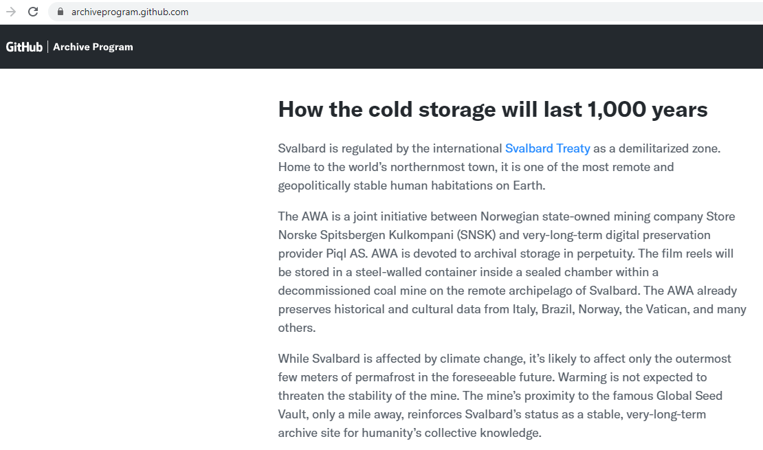 获得了Arctic Code Vault Contributor勋章CSDN博客