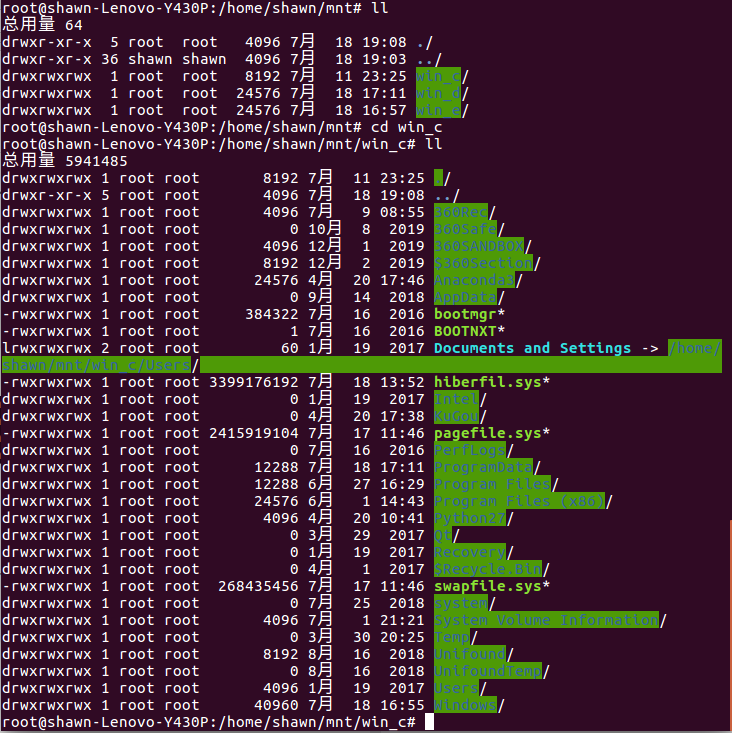 双系统Linux终端访问windows硬盘分区_u013085021的博客-CSDN博客