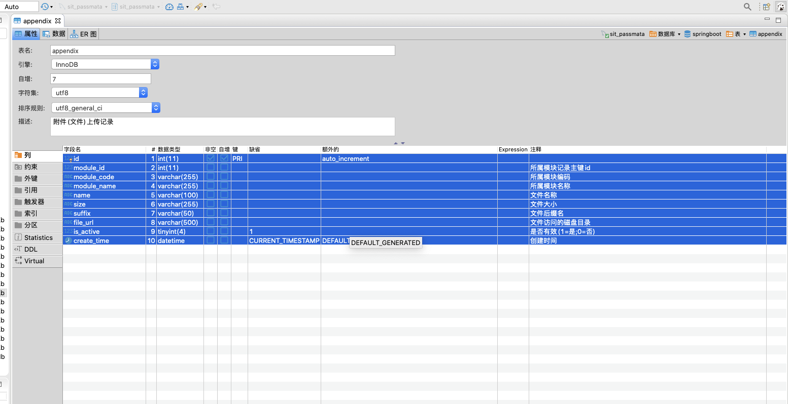 Export table structure information in mysql database to excel ...