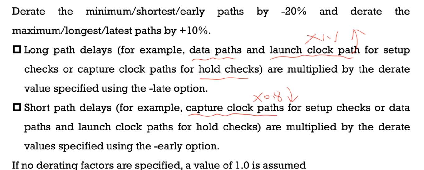 数字集成电路静态时序分析基础（四）_derate电路CSDN博客