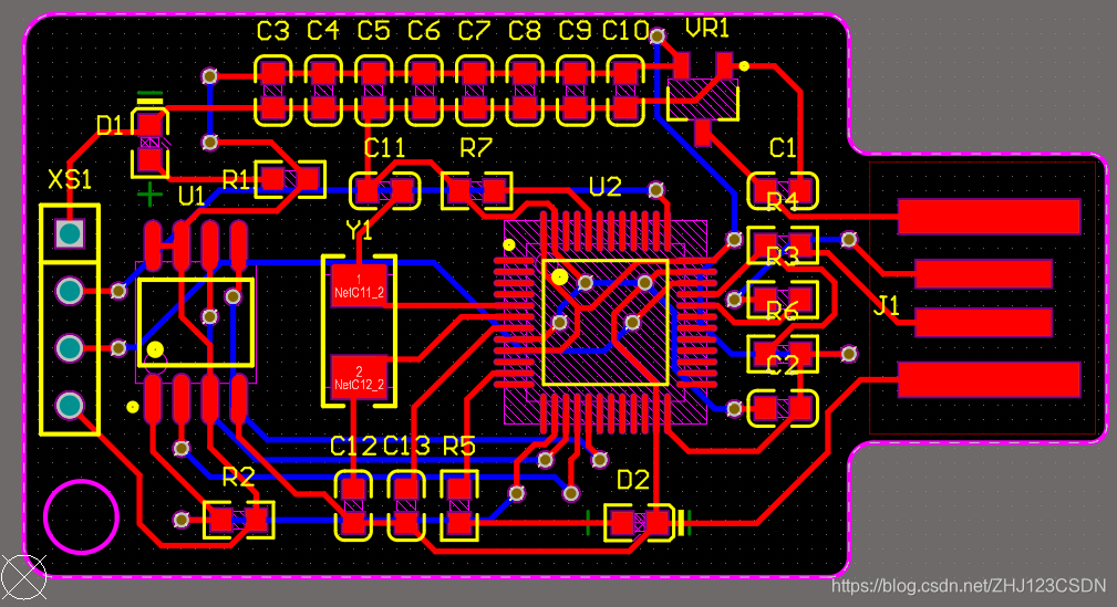 图3.43 PCB样式