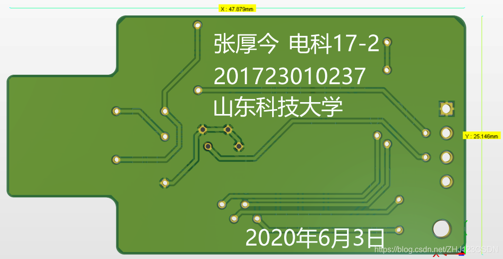 图3.61 背面三维视图