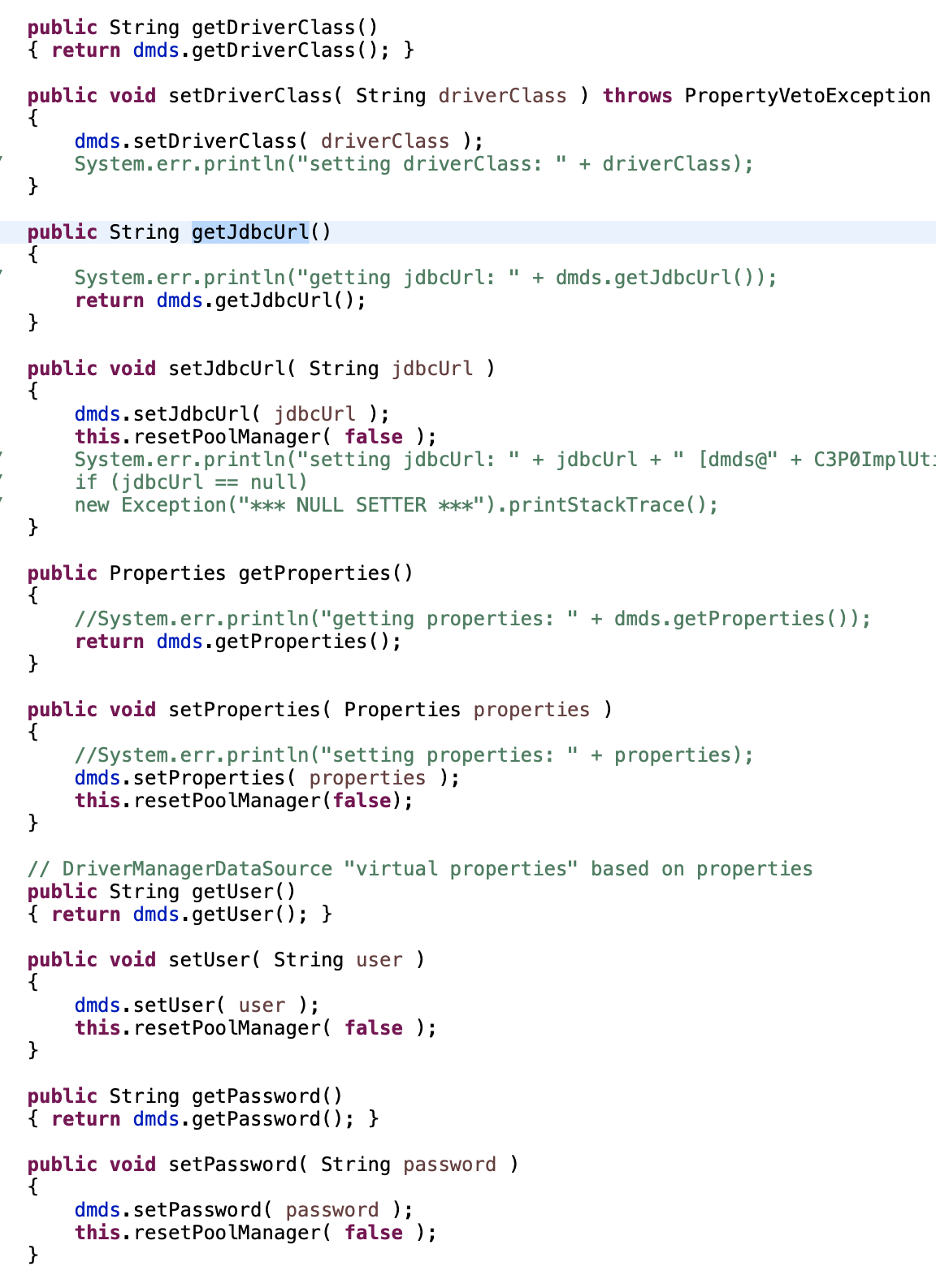 JDBC study notes (three) c3p0 database connection pool - Programmer Sought