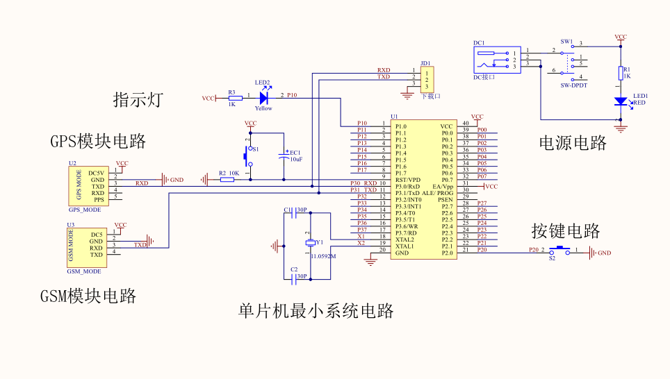 gps安装原理图图片