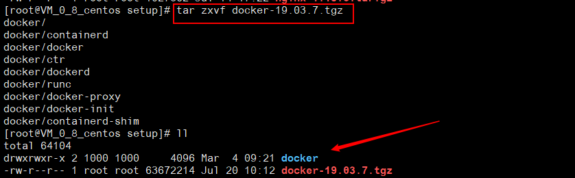 Install docker in centos7 offline environment - Programmer Sought