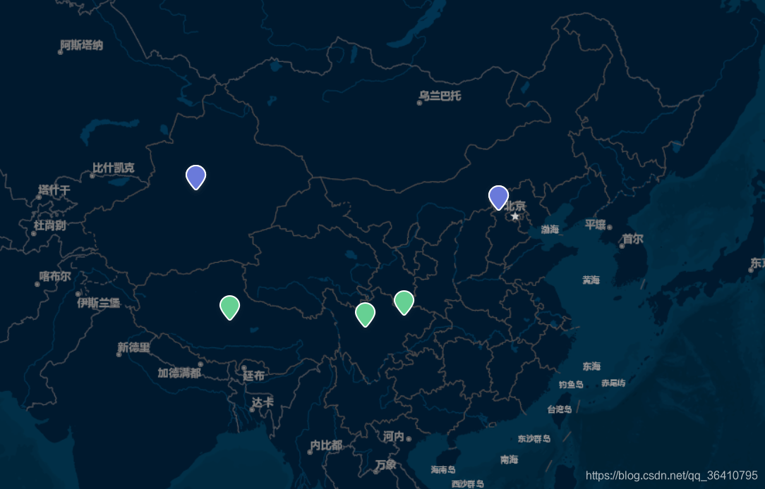 openlayers6【十八】vue VectorLayer矢量图层实现批量图标点位上图功能详解