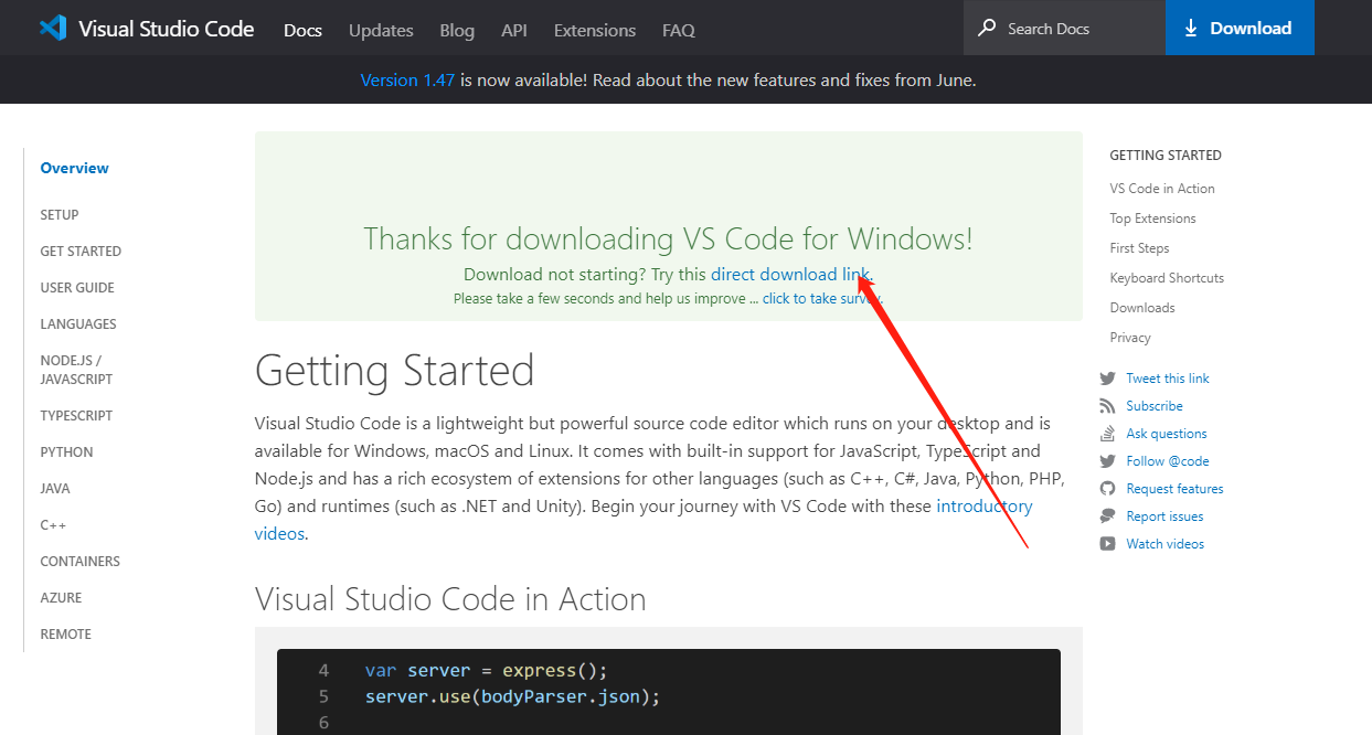 python环境安装配置以及编译器Visual Studio Code的下载安装_visual studio code的python内核下载 ...