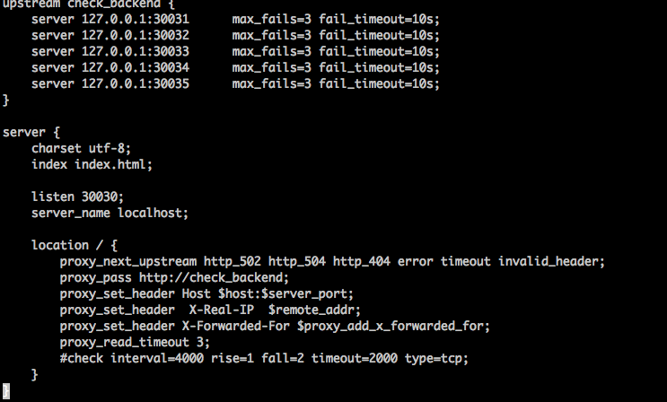 Nginx patch patch method to add nginx_upstream_check_module module and ...