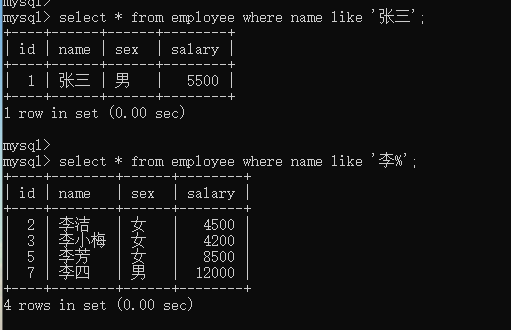 适合新手——MySQL中基于SQL语言增删改查等基础的练习大汇总RodmaChen的博客-