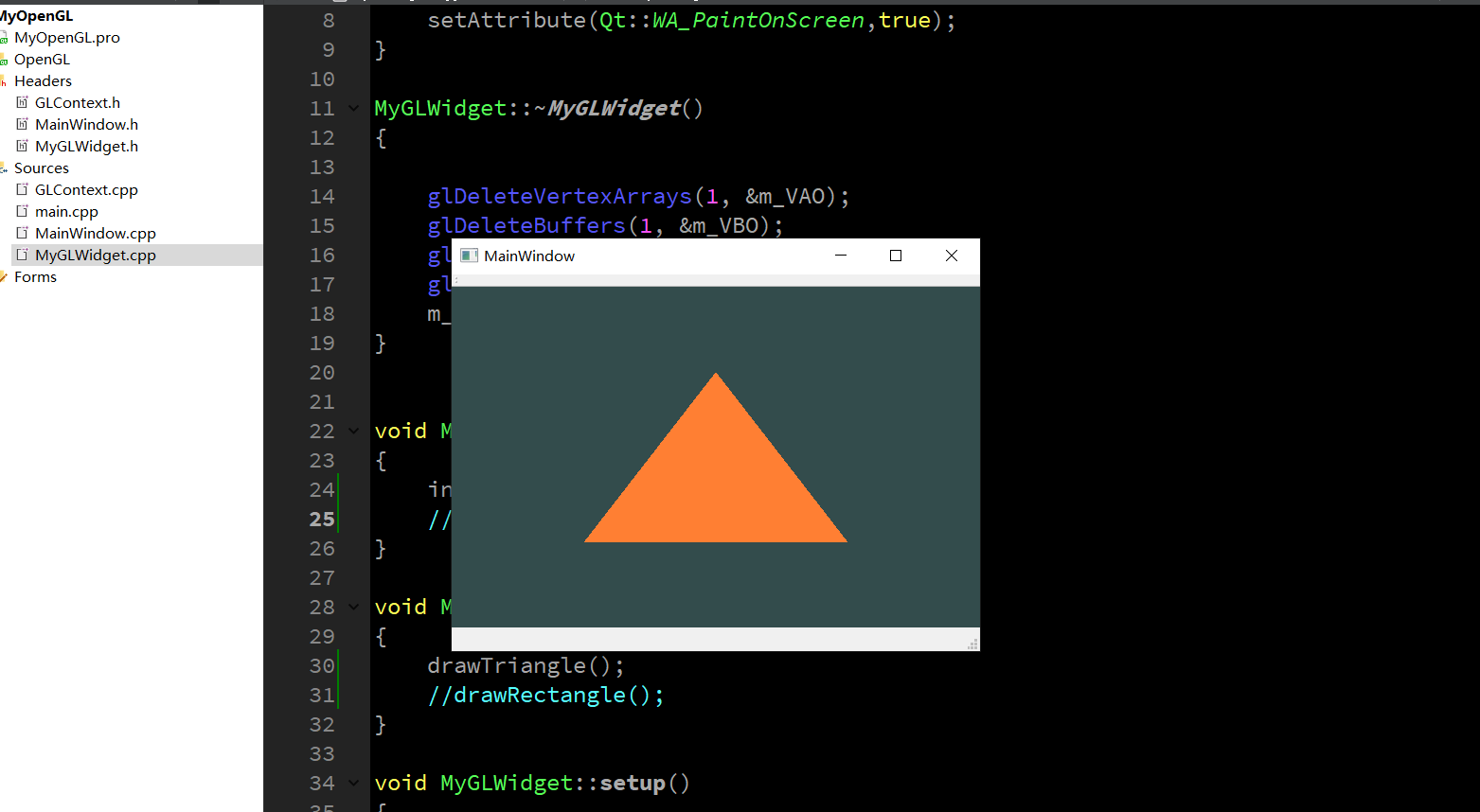 OpenGL(8) rendering basics - Programmer Sought