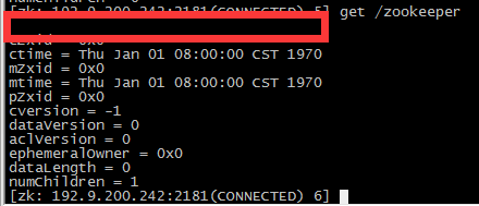 Command usage of zkCli.sh client of ZooKeeper - Programmer Sought
