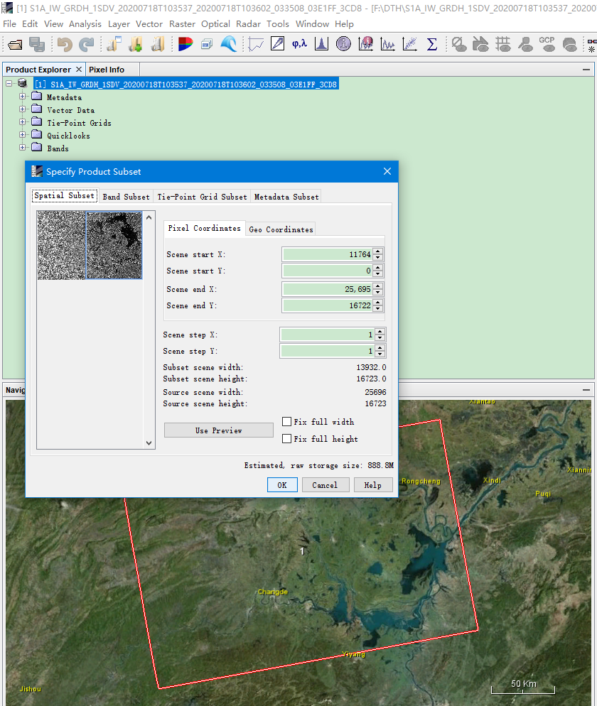 基于Sentinel-1 A/B提取水体两种方法（阈值和面向对象）的试验——以洞庭湖为例qq46071146的博客-