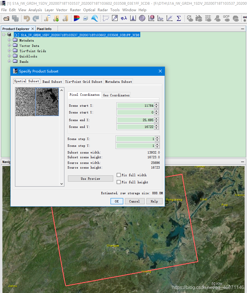 基于Sentinel-1 A/B提取水体两种方法(阈值和面向对象)的试验——以洞庭湖为例qq46071146的博客-