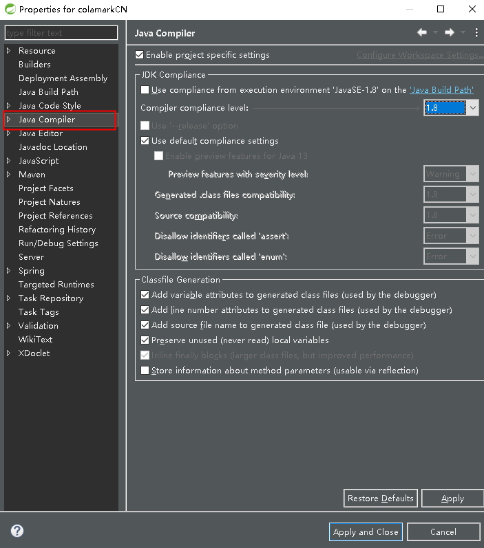 Sprint sts使用mavn编辑时报错：Failed to execute goal org.apache.maven.plugins:maven-compiler-plugin:3.1